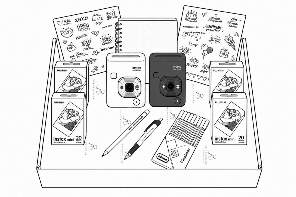 Instax Kamera mieten im Signature Set